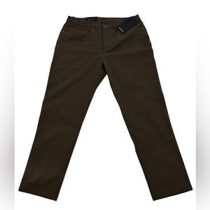 Lululemon Men’s Dark Olive ABC Classic Fit Brushed Warpstreme Pants